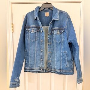 Joe's Jeans Light Blue Classic Denim Trucker Jacket
